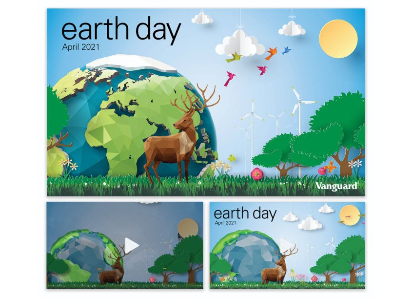 Vanguard/Corporate Design Earth Day Campaign