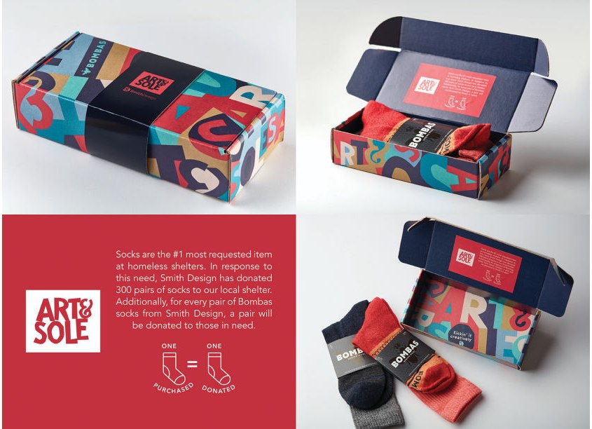 Art & Sole Holiday Campaign by Smith Design