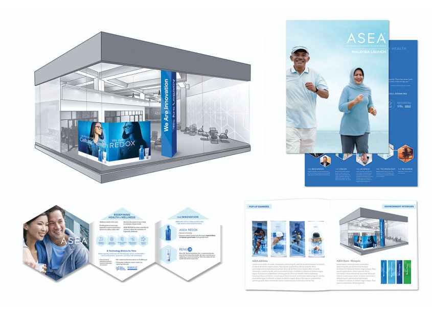 Asea Brochure and Display by Smith Design