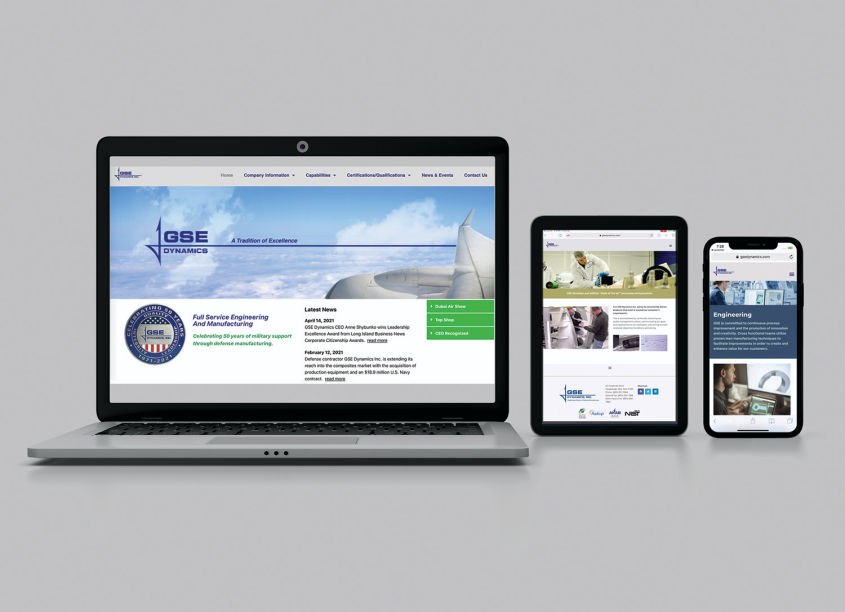 Company Website by Latitude Design