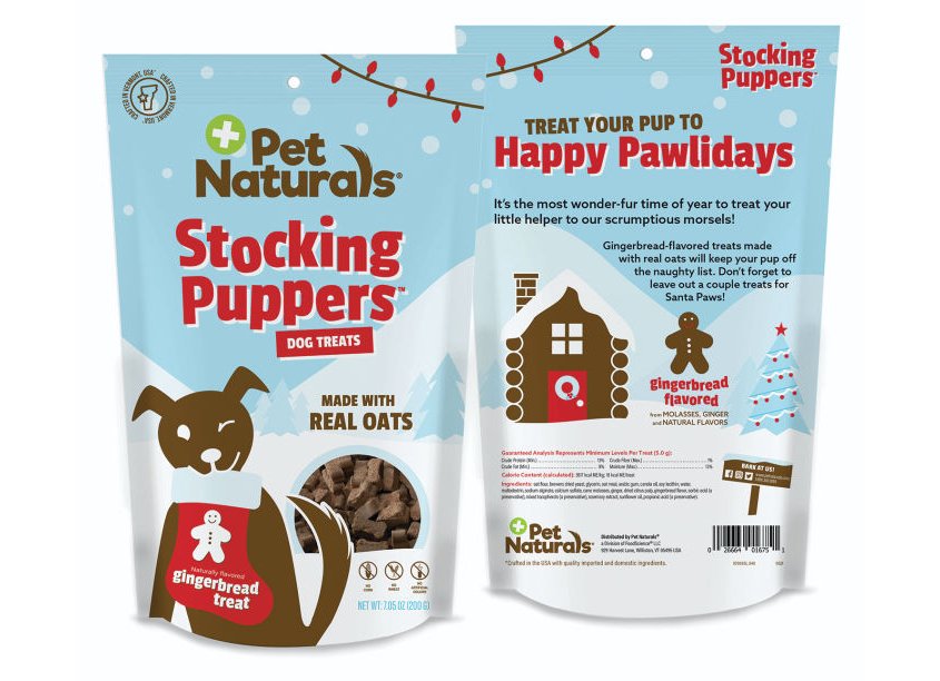 FoodScience LLC Internal Creative Team Pet Naturals® Stocking Puppers