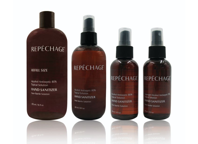 Repêchage Hand Sanitizer Packaging by Lacia Design