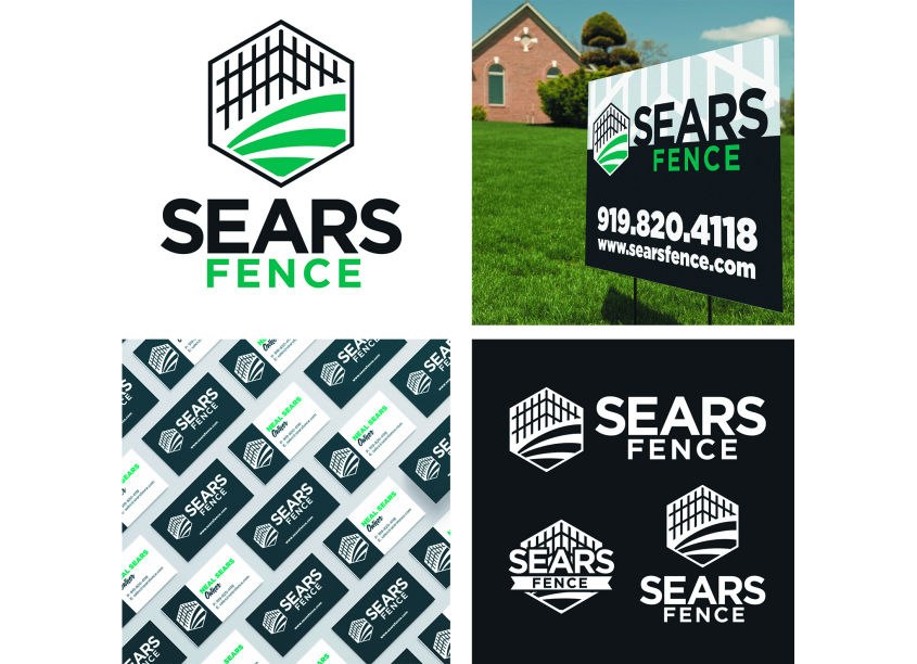 Piedmont Brand Co. Sears Fence Responsive Brand Identity