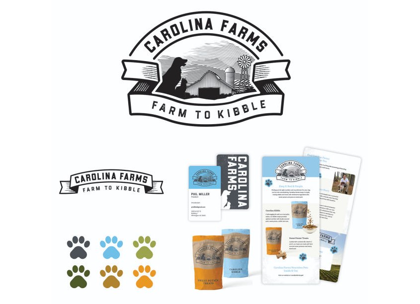 Carolina Farms Identity by Bolder & Co. Creative Studios
