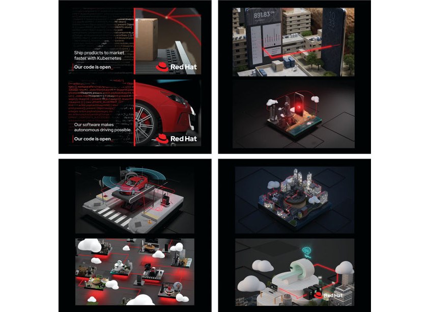 Red Hat's Our Code is Open Brand Campaign by Red Hat
