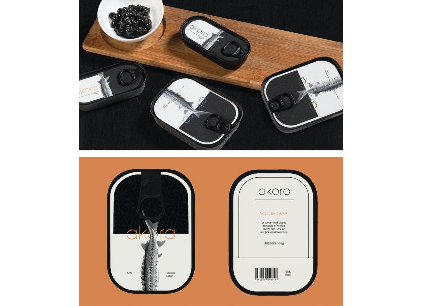 Syracuse University | Communications Design Akora Packaging Student Project