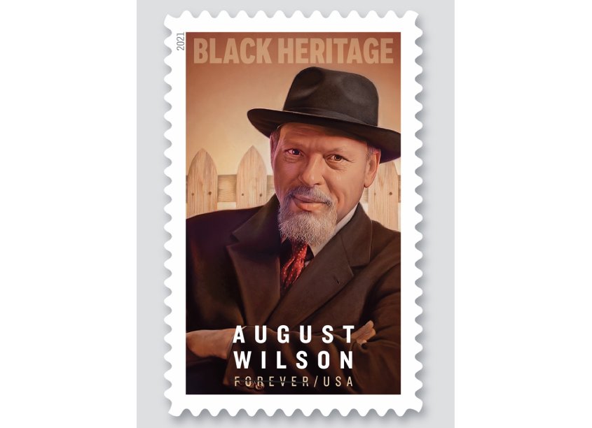 August Wilson Stamp Design by Kessler Design