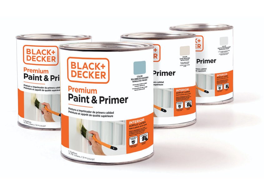 Black & Decker Paint Cans Branding & Packaging by RRDG Randy Richards Design Group