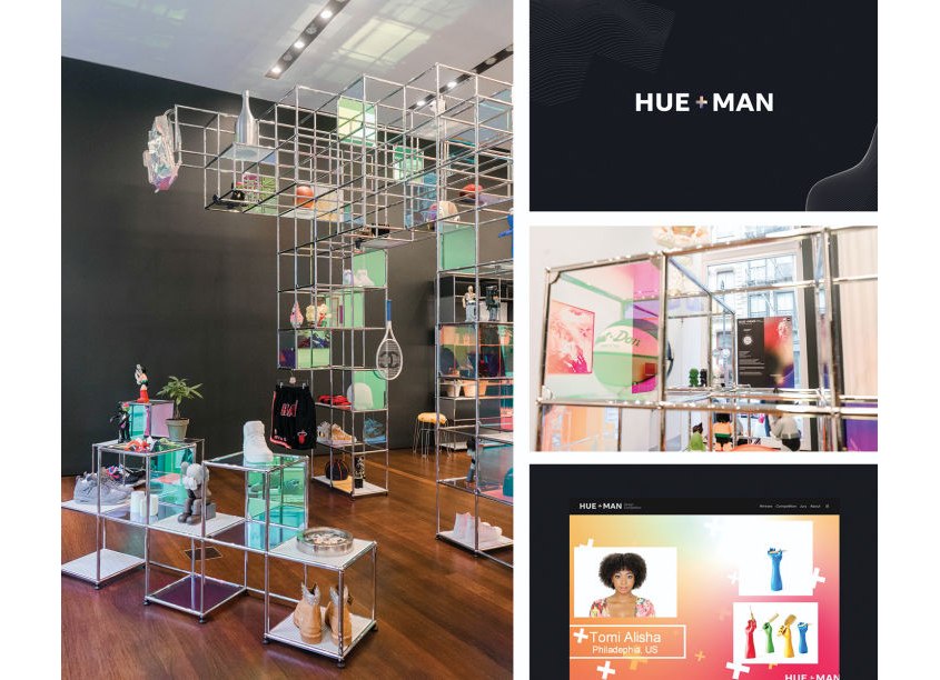 Joba Studio HueMan Branding and Exhibition Display