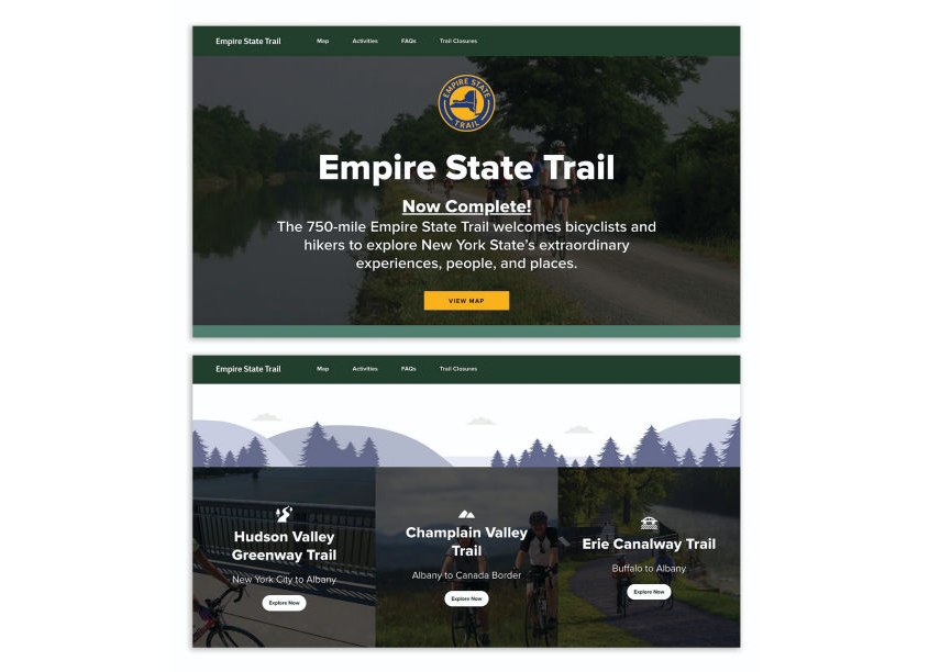 Empire State Trial Website by Orion Innovation