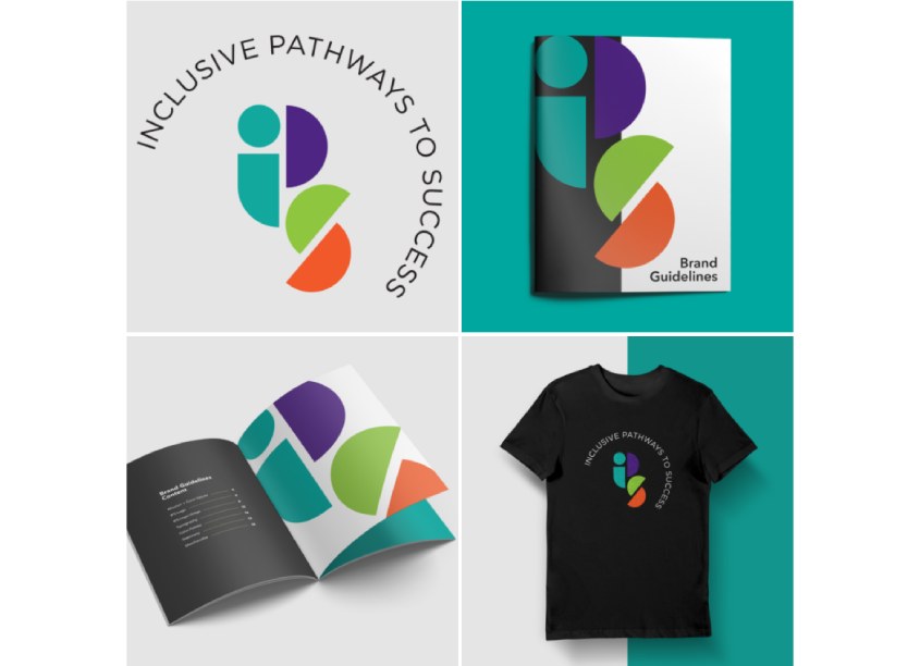 Inclusive Pathways to Success Branding by Lisa Cain Design, LLC