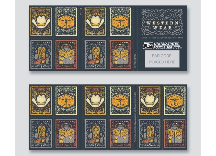 Journey Group Western Wear Stamp Design