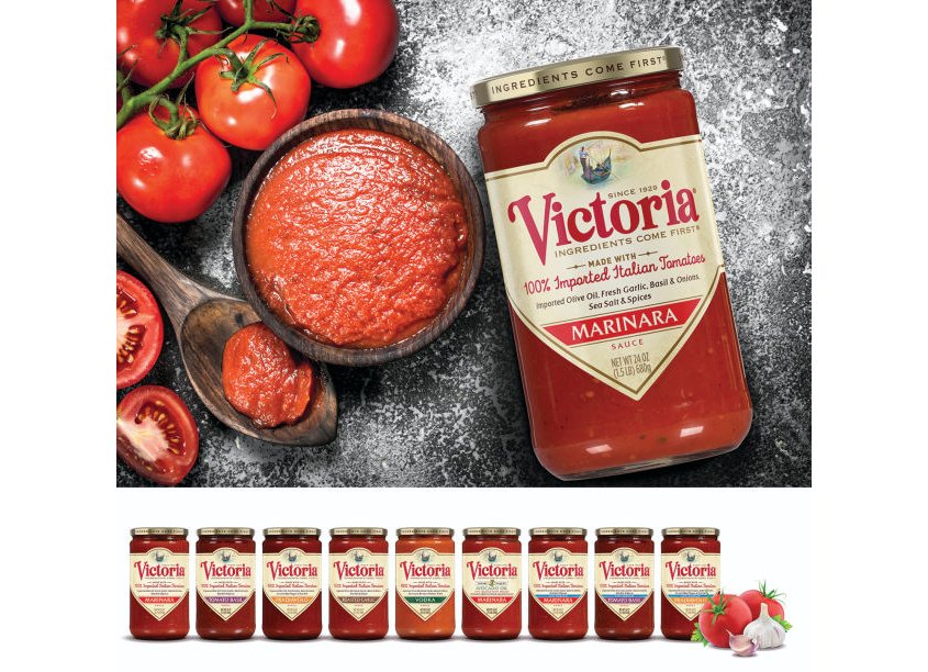The Biondo Group Victoria Sauces Label Design