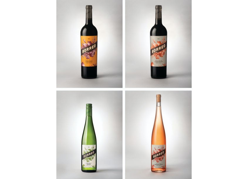 Borreo Wine Packaging Design by Affinity Creative Group
