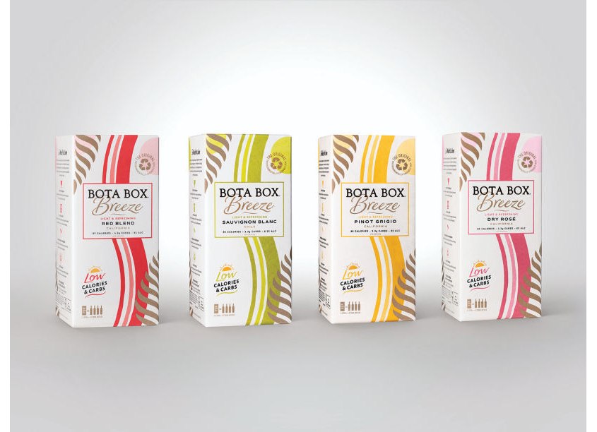 Bota Box Breeze 3L Bag In Box Packaging Design by Affinity Creative Group