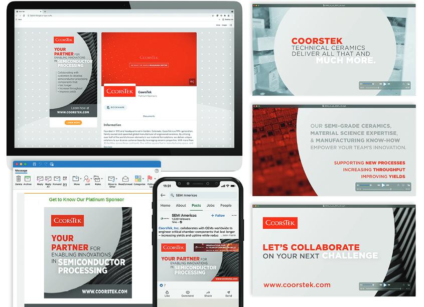 CoorsTek InHouse Creative Team Innovation for a Transforming World - Virtual Tradeshow Campaign