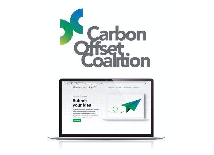 Bruce Power Creative Strategy Carbon Offset Coalition Logo