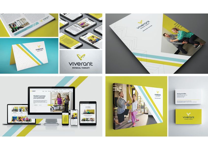 Viverant Physical Therapy Branding by DRIVE