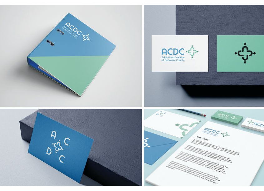 Addictions Coalition of Delaware County Identity Design by Studio 165+ | Ball State University School of Art