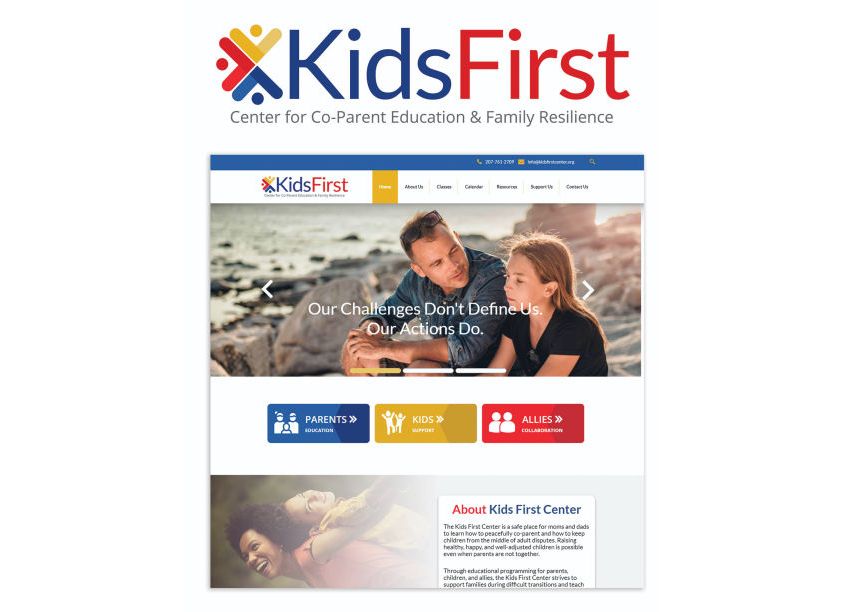 Kids First Center Logo Redesign by Granular Creative Marketing & Design (GCM&D)