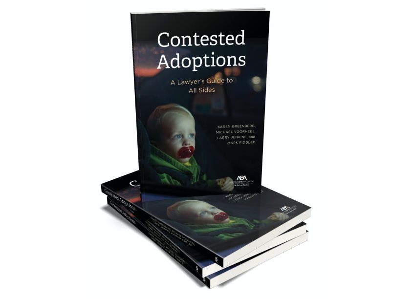 Contested Adoptions Book Design by American Bar Association