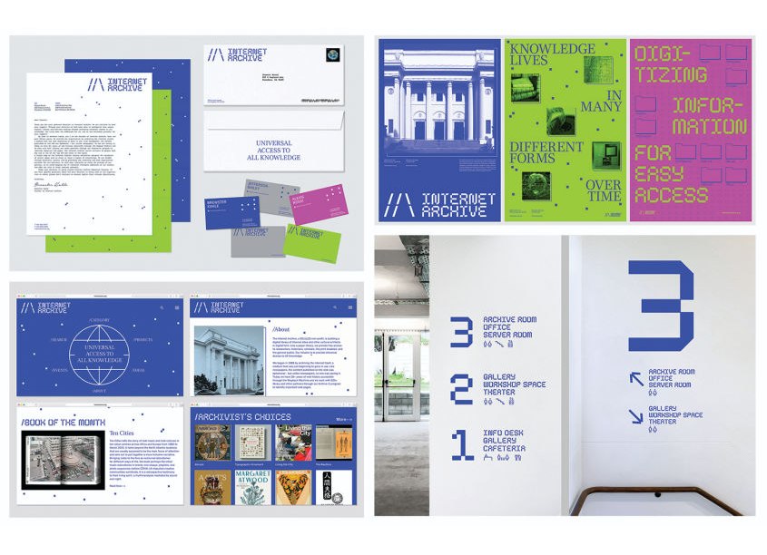 Internet Archive Student Project by ArtCenter College of Design
