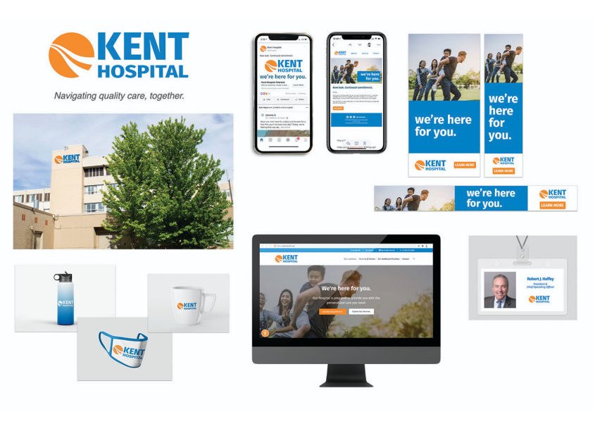 Care New England Kent Hospital Branding and Identity
