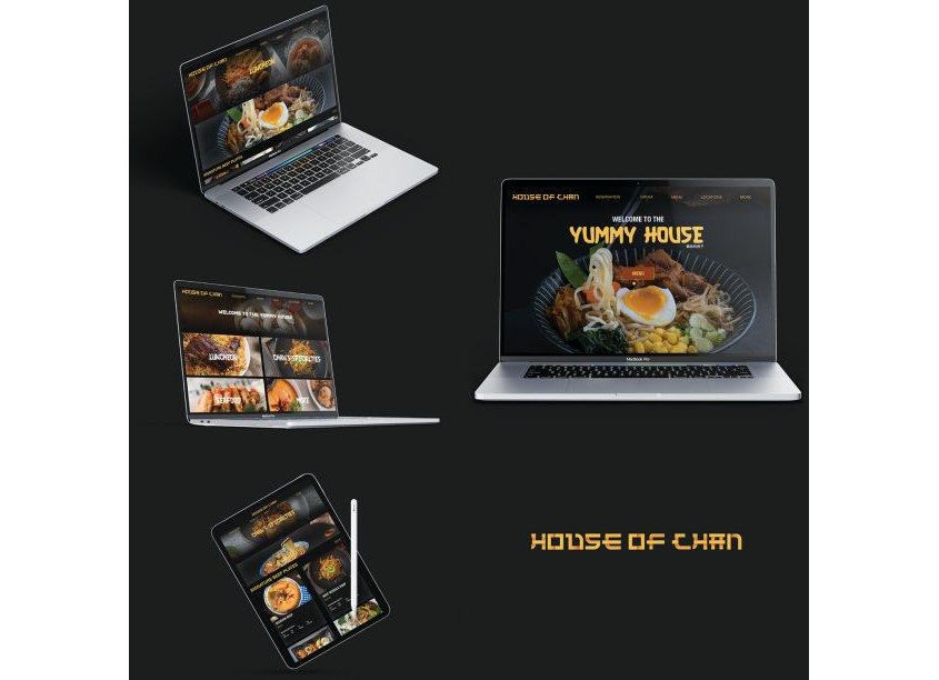 House of Chan Website Redesign by Kennesaw State University, School of Art and Design