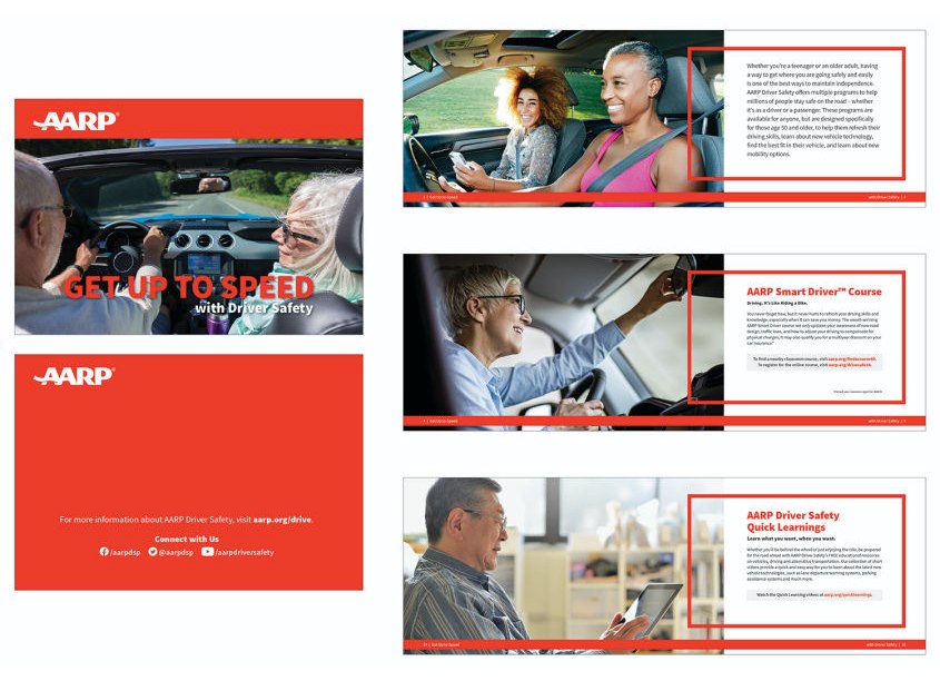 AARP Brand Creative Services AARP Driver Safety Multi Program Booklet