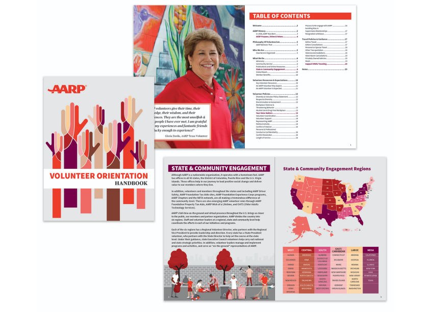 AARP Volunteer Handbook by AARP Brand Creative Services