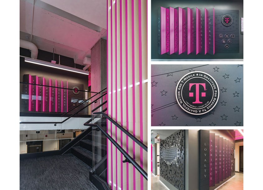 T-Mobile Honor Wall