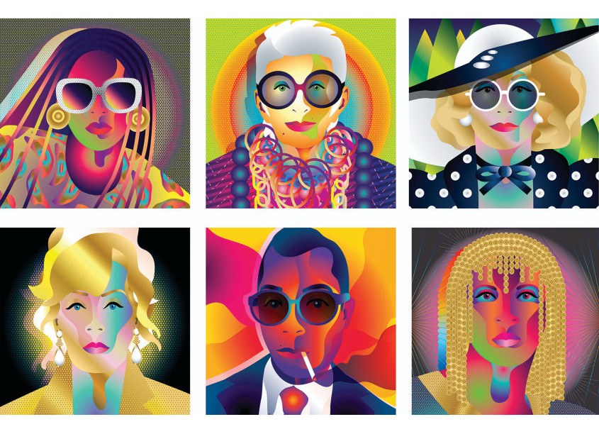 Pop Portraits for Instagram and Facebook by 80east Design