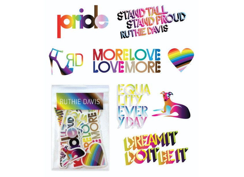 2021 Pride Sticker Set by 80east Design
