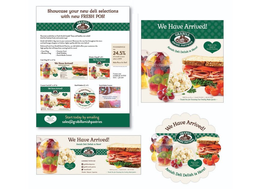 Point-of-Sale and Sell Sheet Designs by Lentini Design & Marketing, Inc.