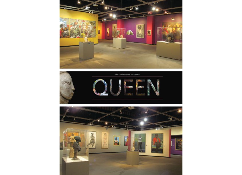 The Wright Museum Queen Exhibit Graphics