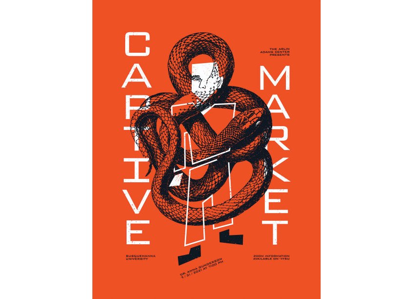 Captive Market Poster by Amanda Lenig Design
