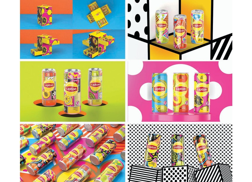 PepsiCo Design & Innovation Lipton Pop Art
