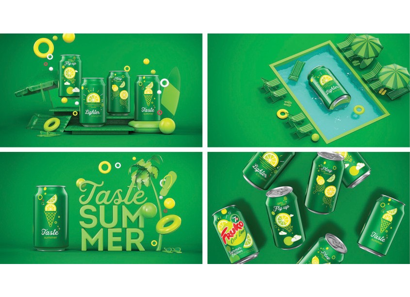 Fruko Summer Package Design by PepsiCo Design & Innovation