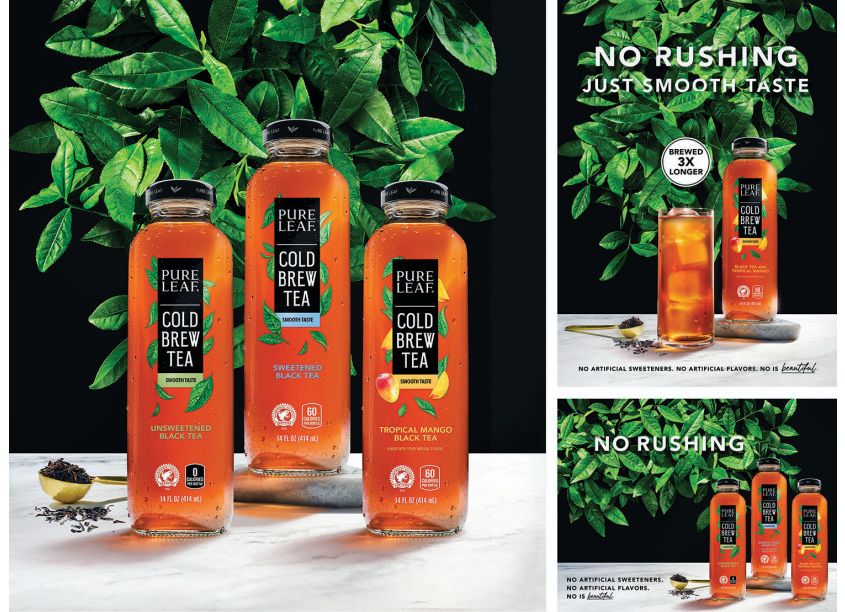 Pure Leaf Cold Brew Tea Package Design by PepsiCo Design & Innovation