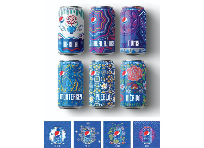 PepsiCo Design & Innovation Pepsi Culture Can LTO - Mexico