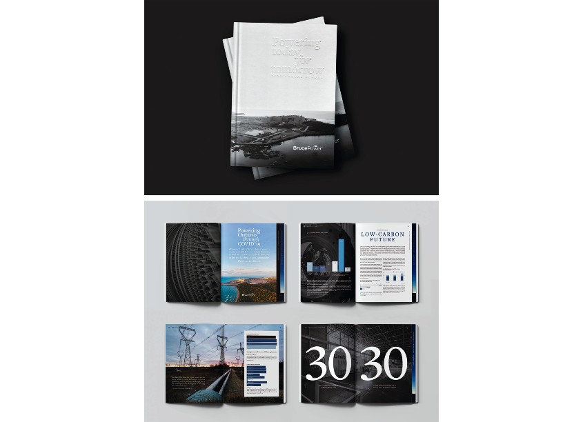 Powering Today for Tomorrow - 2020 Annual Report by Bruce Power Creative Strategy