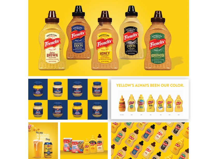 McCormick Packaging Design Team French's Specialty Mustard Redesign