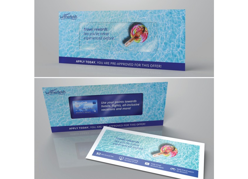 Poly Window Surprise Mailer by Quad, Design Innovation Team