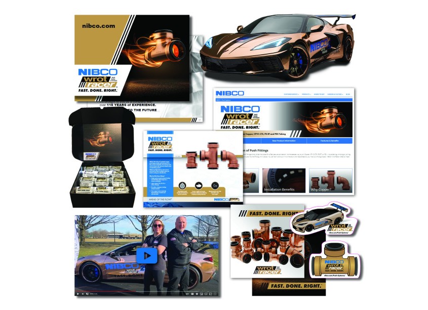 Wrot Racer Branding by NIBCO INC. - Marketing Communications