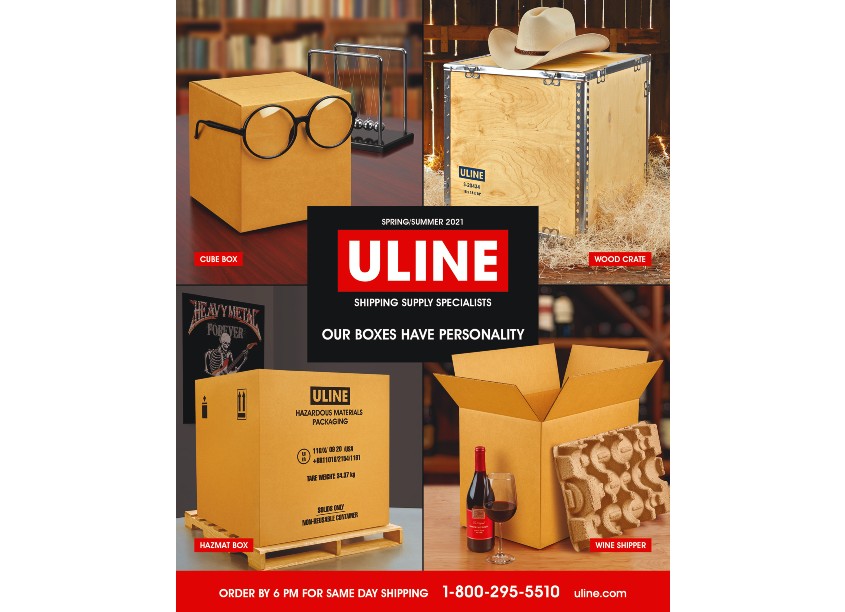 Uline Creative Department Box Personalities Catalog