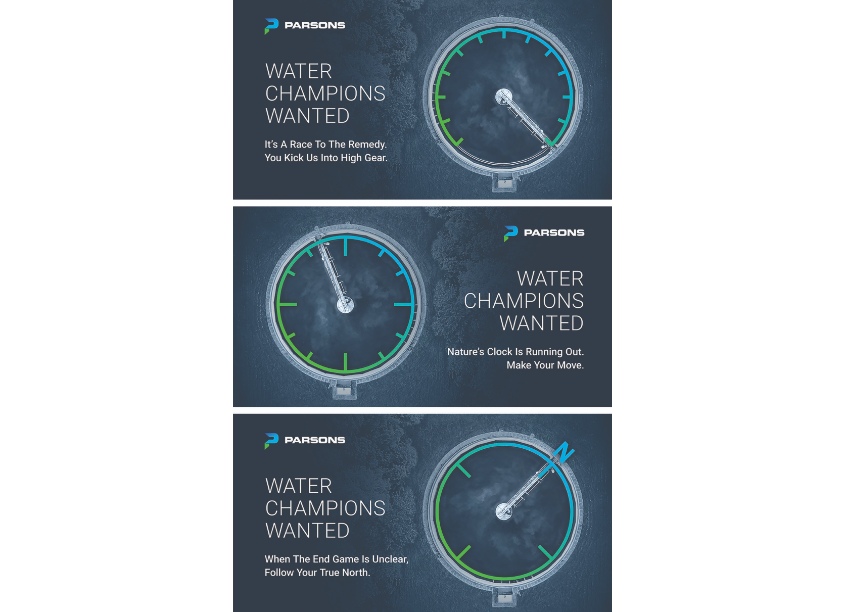 Social Media Water Recruiting Campaign by Parsons Corporation/Core Creative