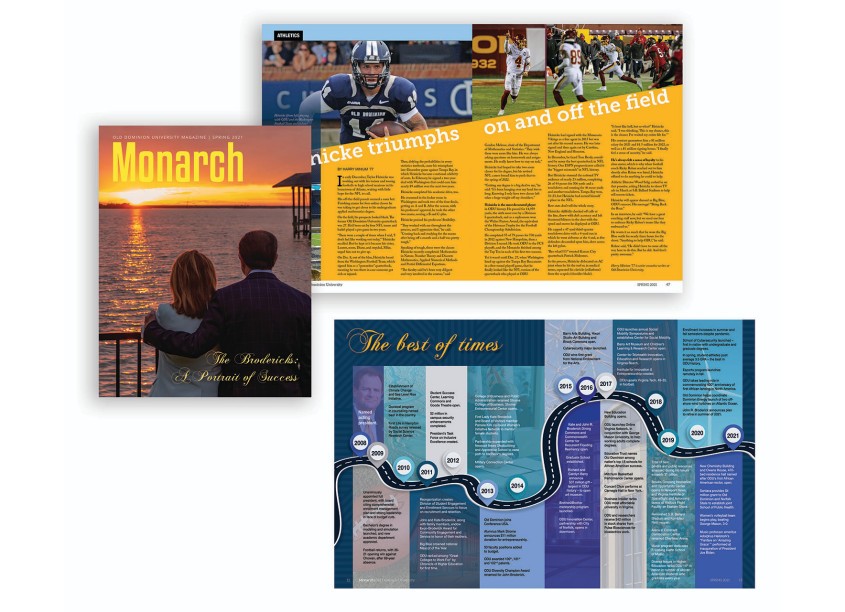 Monarch Magazine, Spring 2021 by Old Dominion University - University Design & Publications