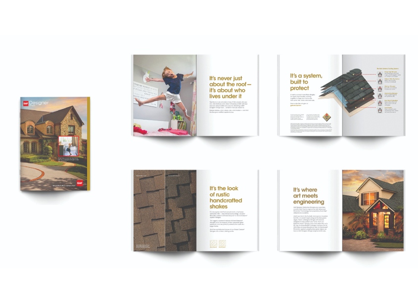 GAF Designer Collection Brochure by GAF Creative Services