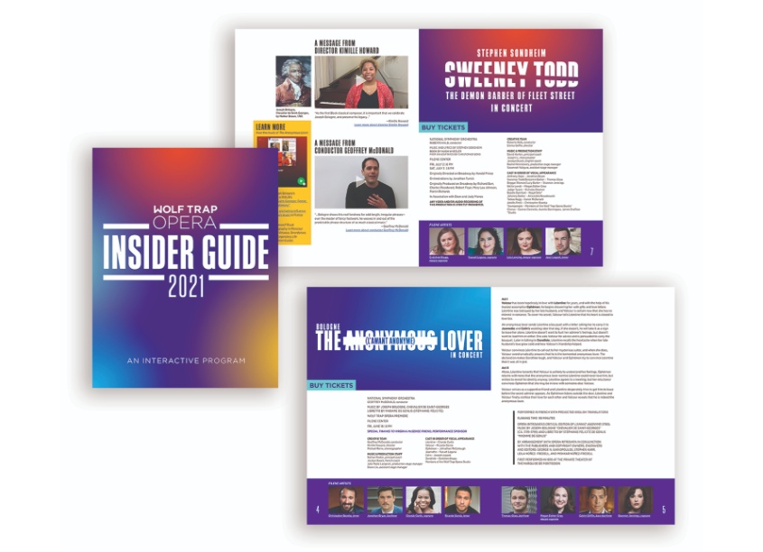 Wolf Trap 2021 Opera Insider Guide by Wolf Trap Foundation for the Performing Arts