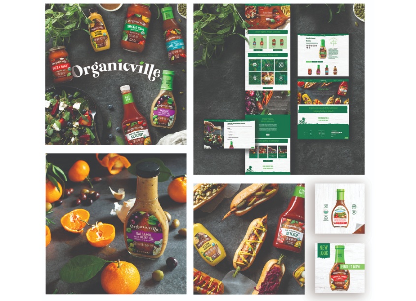 Organicville Brand & Packaging Refresh by Litehouse Design Team